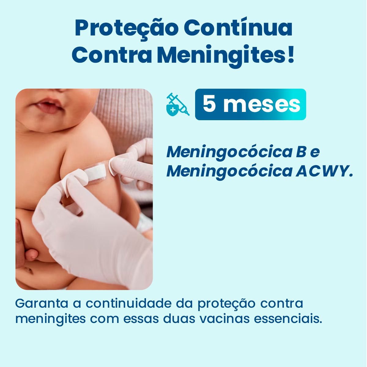 Venha se vacinar com a gente!